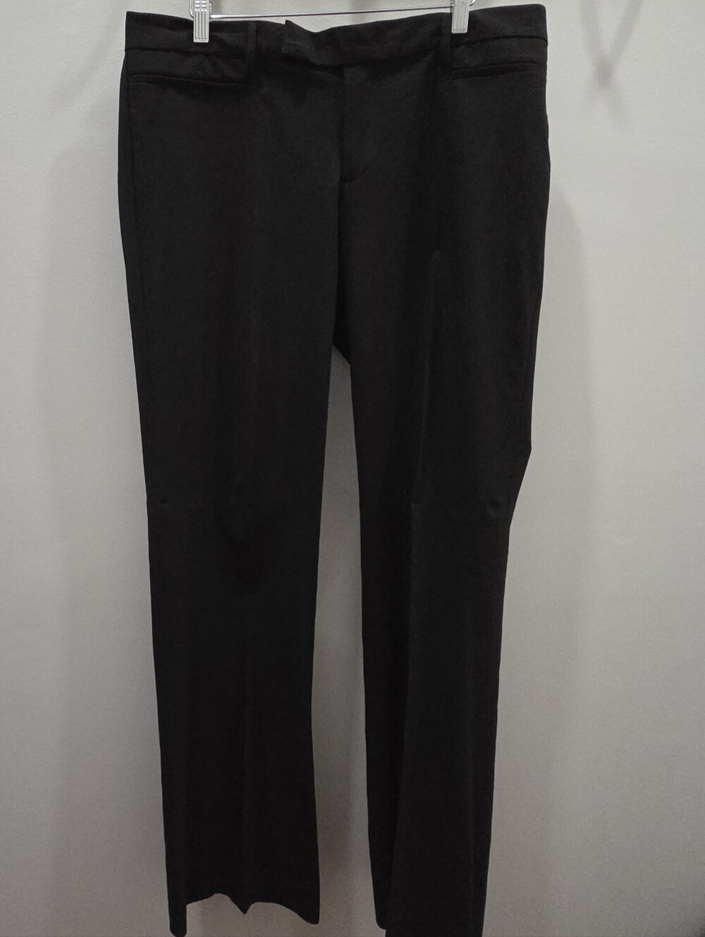 GAP Modern Boot Black Women's Dress Pants - Straight Leg, 12 Long